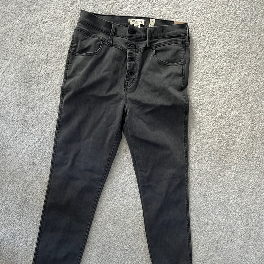 Madewell 10” high rise roadtripper jean size 30 tall
